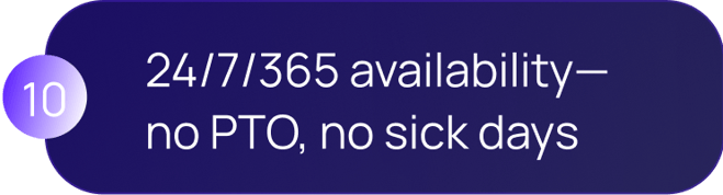 hthr - 24/7/365 availability