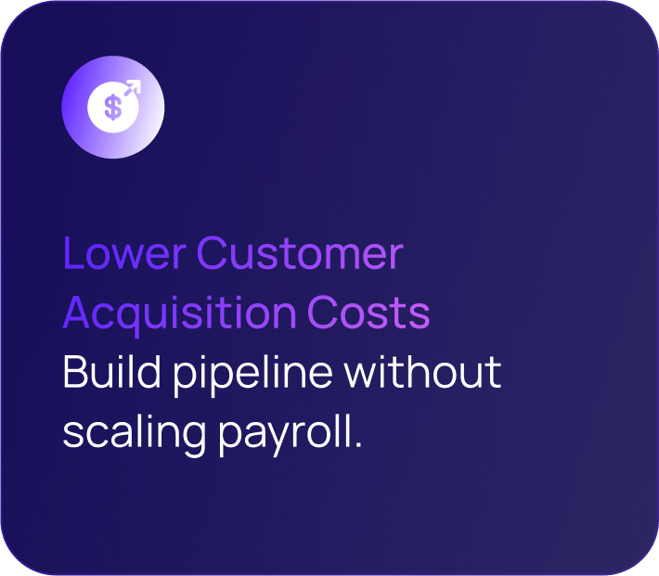 hthr - lower customer acquisition costs